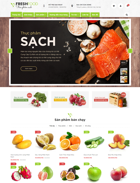 Fresh Food - Thực phẩm sạch